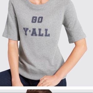 Draper James Sweatshirt Go Y’all Top